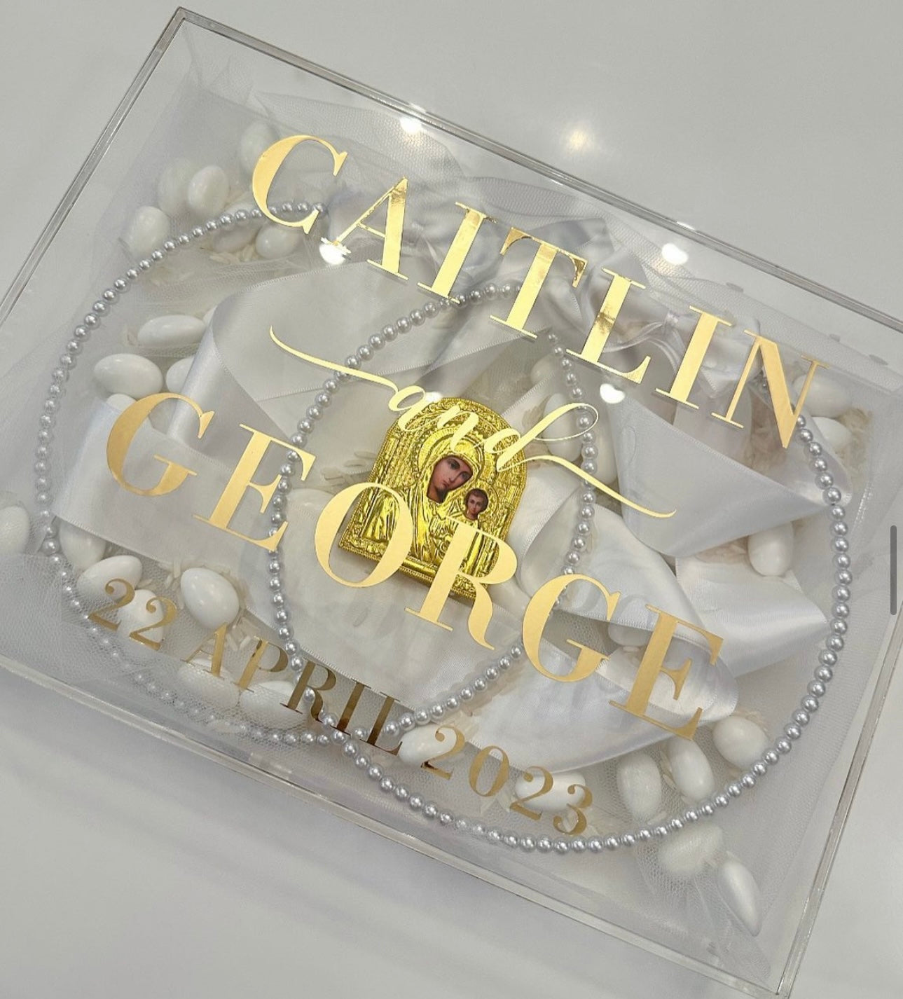 Acrylic Keepsake Box