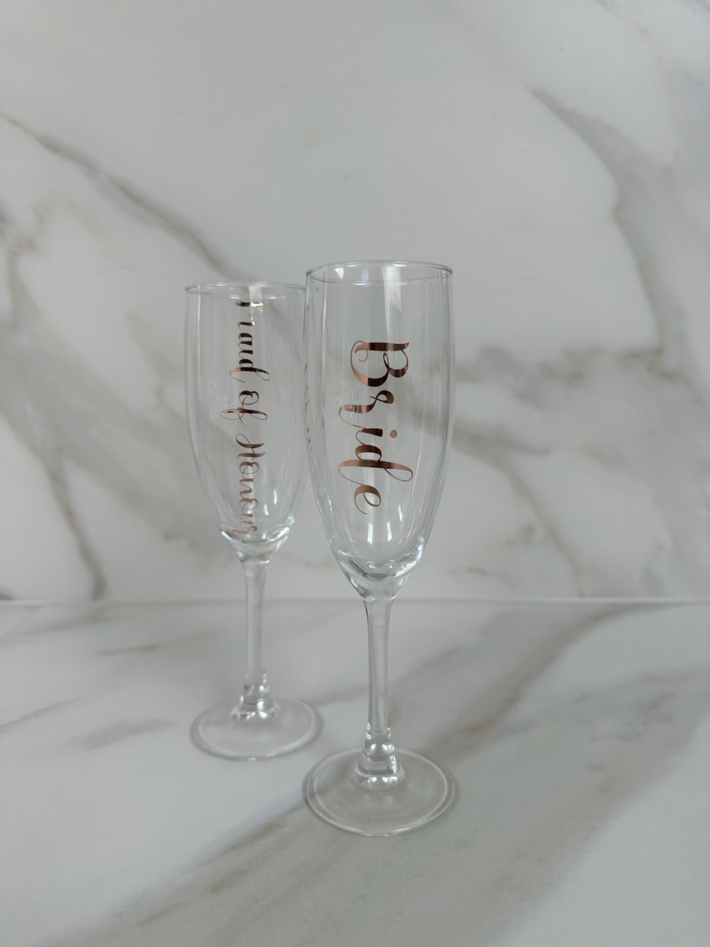 Personalised Champagne Flutes